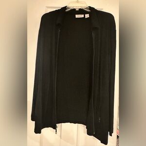 Chico's Black Travelers Cardigan